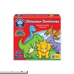 Orchard Toys Dinosaur Dominoes Mini Travel Game Multi One Size  B01E6SKZRO